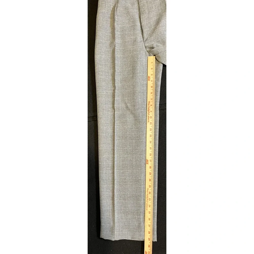 Vintage‎ Levi's High Rise Pleated Trousers Gray Straight Leg Women 14